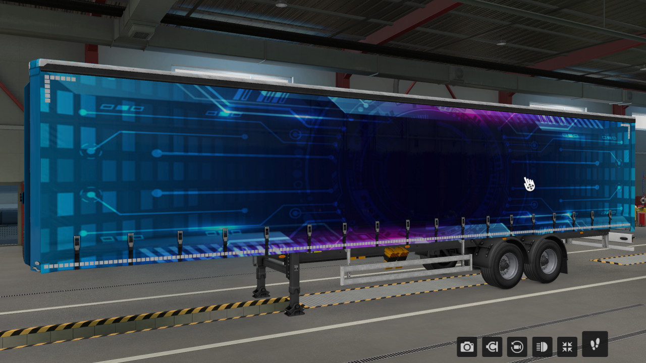 Futuristic Trailer Skin